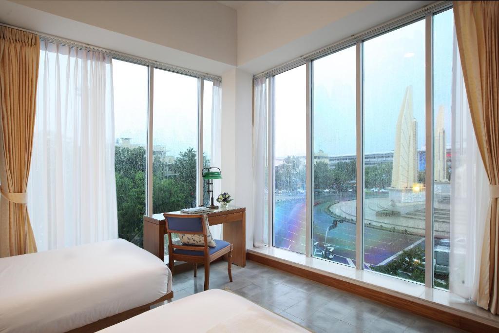 Baan Dinso Hostel@Ratchadamnoen バンコク都 部屋 写真